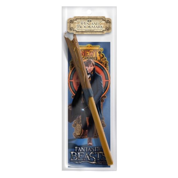 NN5011 Newt Scamander Wand Pen & Bookmark - Packaging_resized