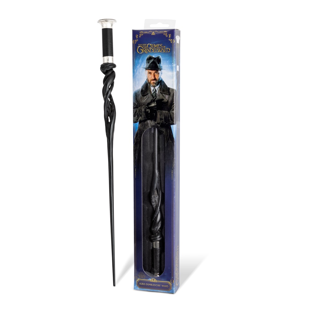The Noble Collection Albus Dumbledore Toverstaf – Officieel Gelicenseerde Replica In Luxe Windowbox, Voor Verzamelaars En Harry Potter Fans