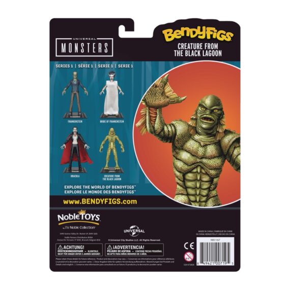 NN1167 Creature from the Black Lagoon Bendyfig - Packaging Back_resized