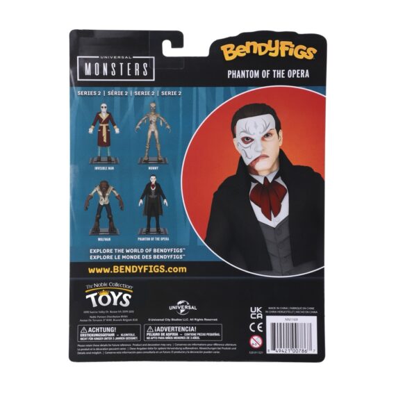 NN1169 Phantom of the Opera Bendyfig – Packaging Back_resized
